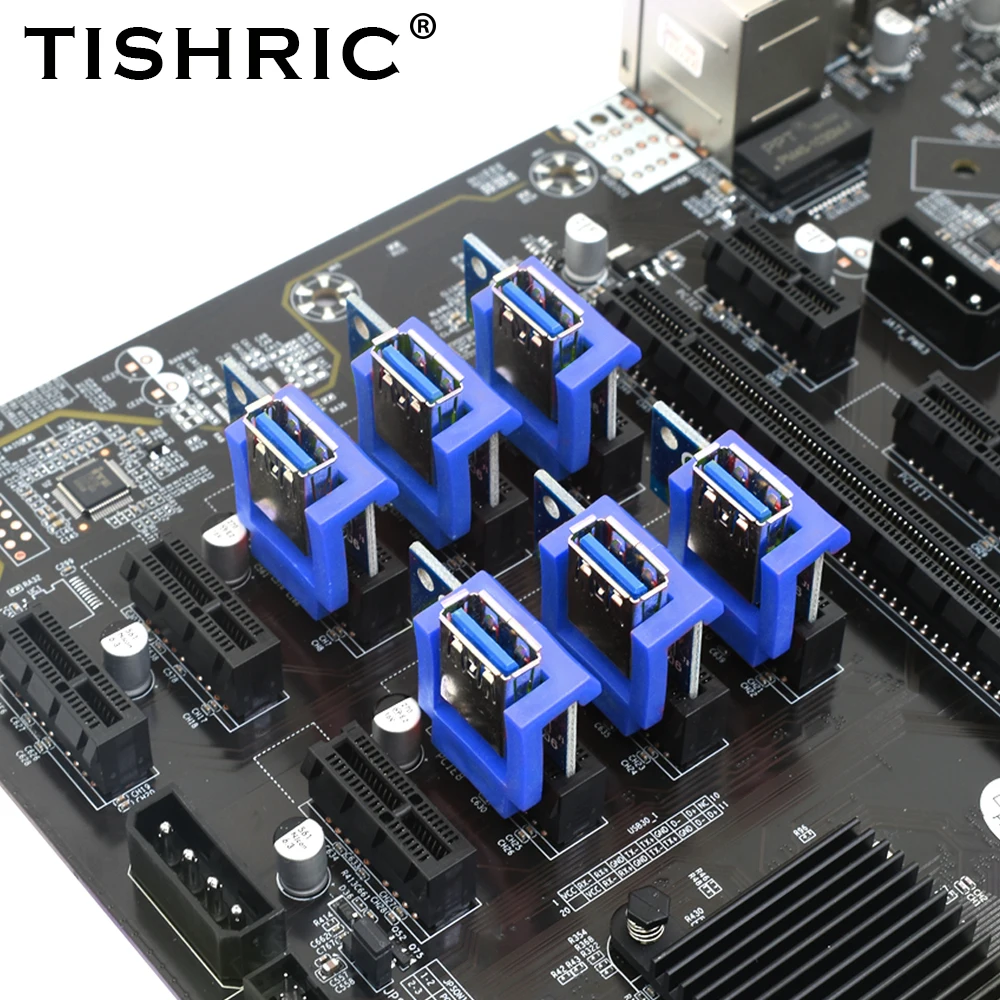 TISHRIC Riser 1x Retainer Mount Locker PCIE Riser Cable 5/10/20PCS