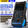 FNIRSI 2C53T 3 in 1 Professional Oscilloscope Multimeter Signal Generator 20000 Counts 50MHz Bandwidth 250MS Rate Dual Channel 1