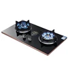 A11 Gas Stove Embedded Dual-Purpose Gas Stove Double-Hole Furnace Natural Gas Liquefied Gas Household Tempered Glass Panel 4