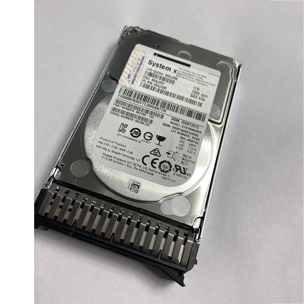 IBM  ϵ ũ, 00AJ087 1TB, 7.2K SAS 6G, 2.5 ġ, 00AJ086, 00AJ090, M5