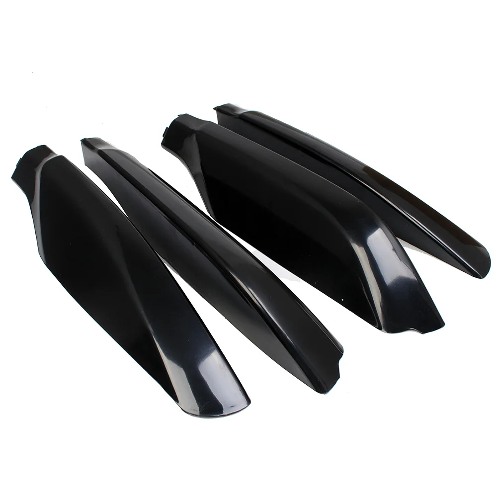 Schwarze Dachträger-Zentralschutzabdeckung Dachträger-Endschutzabdeckung für Toyota Land Cruiser Prado 150 FJ150 2010-18 – Detail 2