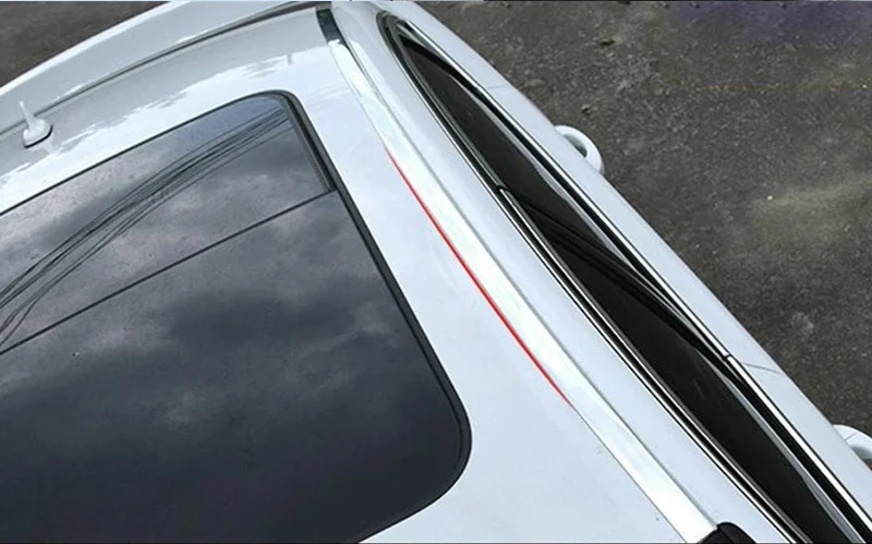 Außen Auto Chrom Körper Streifen Stoßstange Auto Tür Schutz Form Styling Trim auto Lampe Aufkleber fenster trim auto außen trim – Detail 8
