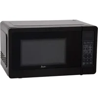 Microwave Oven 700W Compact with 6 Pre Cooking Settings, Speed Defrost, Electronic Control Panel and Glass Turntable 1