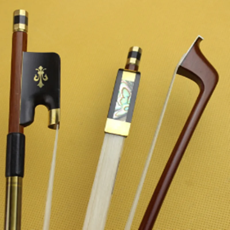 New Professional 4/4 Cello Bow Superior Brazilwood Ebony Frog Very Nice