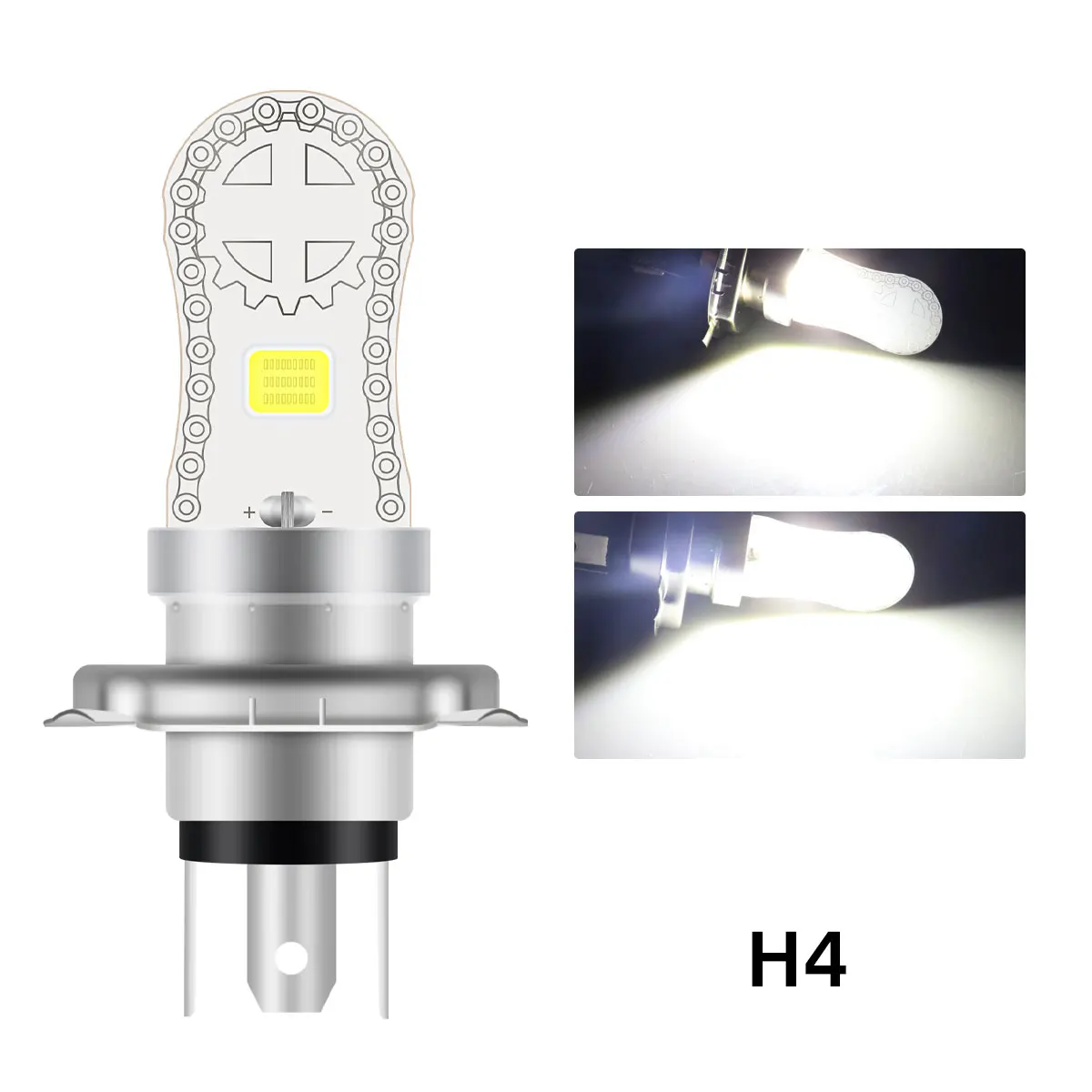 AMPOULE LED H4 TITANIUM XS