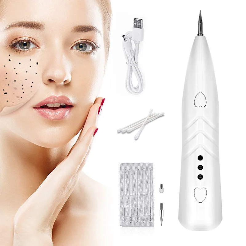 Freckle Remover Machine Mini Laser Plasma Pen Mole Removal Dark Spot Remover Skin Wart Tag Tattoo Remaval Tool Beauty