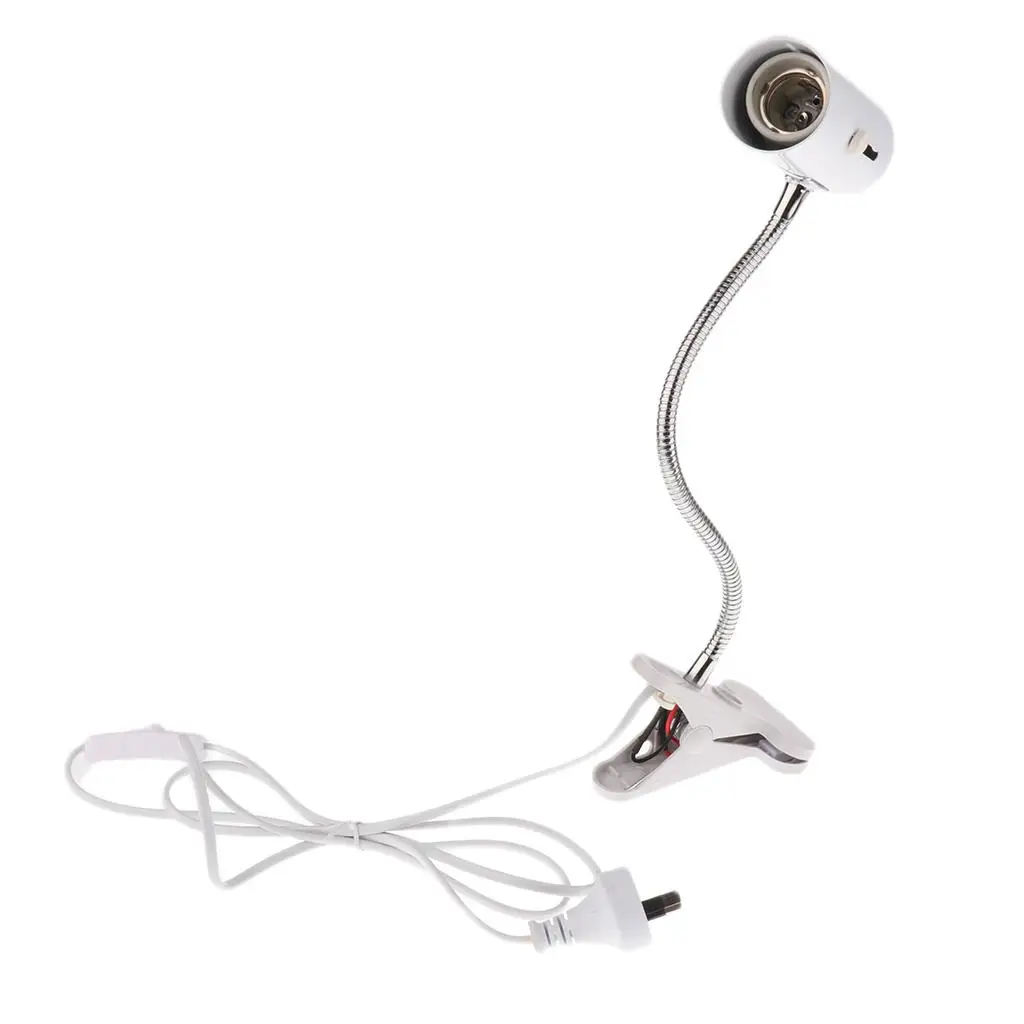 Gooseneck Reptile Ceramic Heating Light Bulb Lamp Holder E27 AU Plug