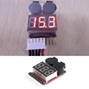 2 in 1 Li-ion RC Lipo Battery Low Voltage Alarm 1S-8S Buzzer Indicator Checker Tester LED Display Board Module Compact 2