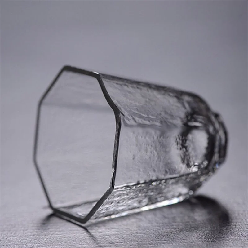 2Pcs/Lot Small Capacity 50ml Heat Resistant Glass Kung Fu Tea Cup Tea Set Teacup Japanese Style Tasting Wine Cup