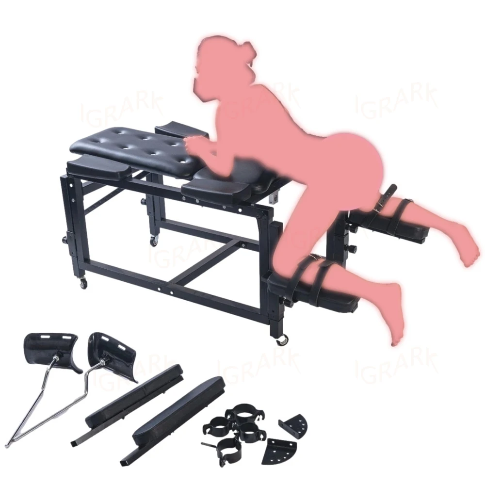 Sex Chair Erotic Furniture Love Sofa Machine BDSM Bondage Restraint Spreader Bar Handcuffs Sex Toys For Couples Positions Tuning