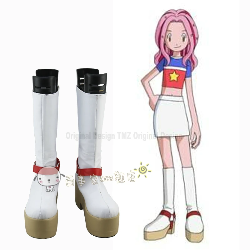 

Digimon Adventure TACHIKAWA MIMI персонажи Аниме Костюм реквизит косплей обувь ботинки