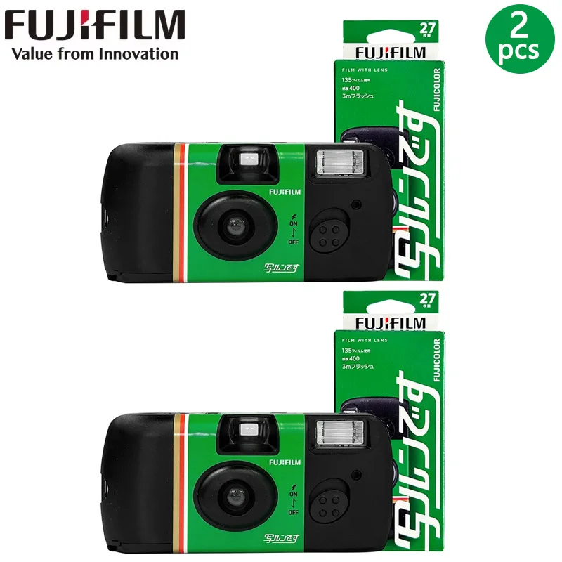 Fujifilm SIMPLE ACE ISO 400 35mm Power Flash 27 Exposures