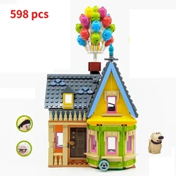 Up House 43217 Building Blocks Movie Travels Of Flying House Construction Model Kit Toys For Boys Christmas Gift