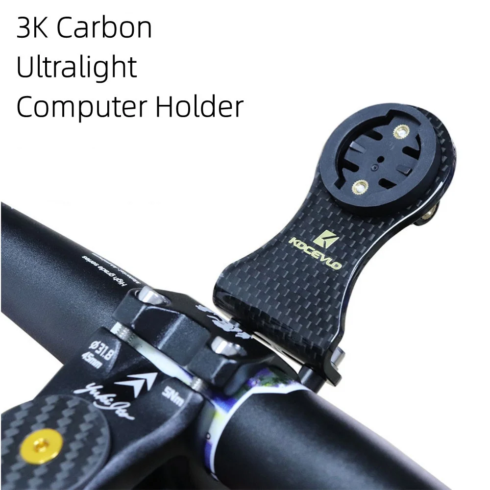 

Bike Stem Extension Carbon Computer Mount Code Table Rack For GPS/Bike Computer/Camera/Light Bicycle Accessories