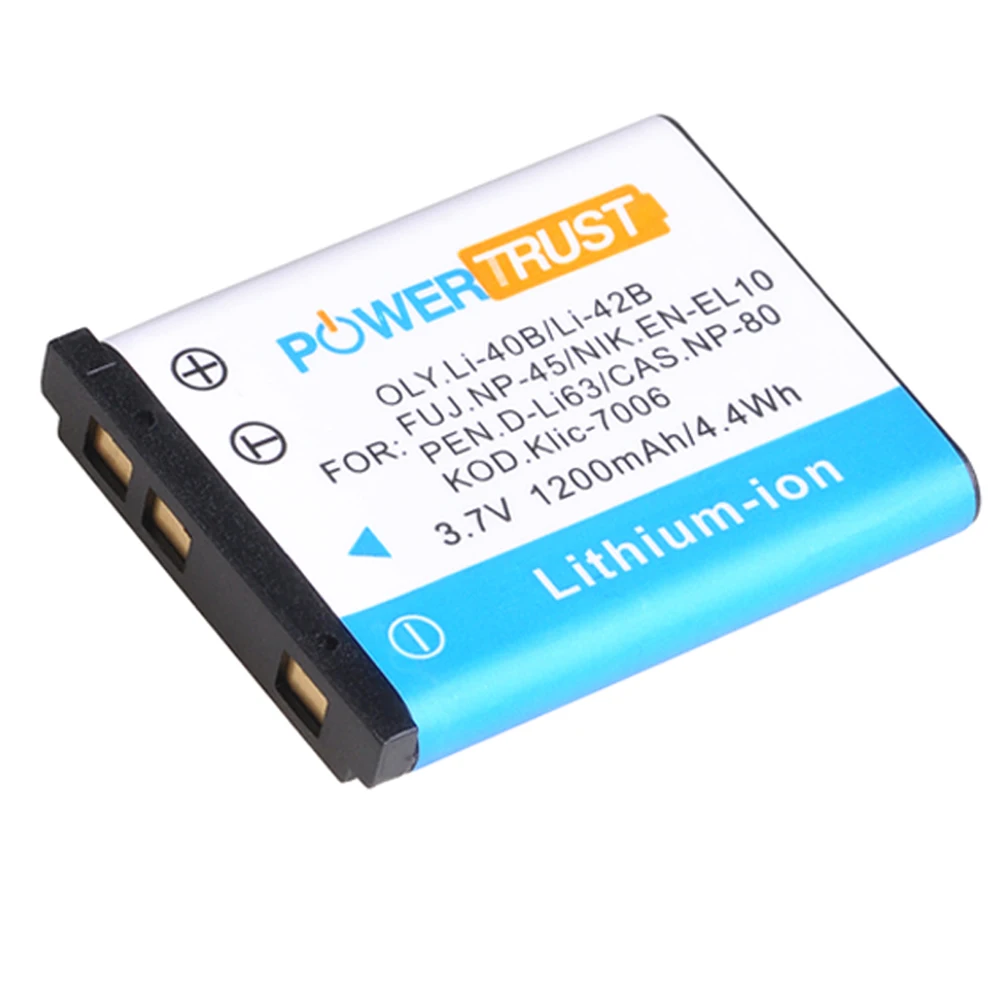 Batteria Sostitutiva Per Fuji NP-45, 700 MAh, Li-ion, Alta Qualità