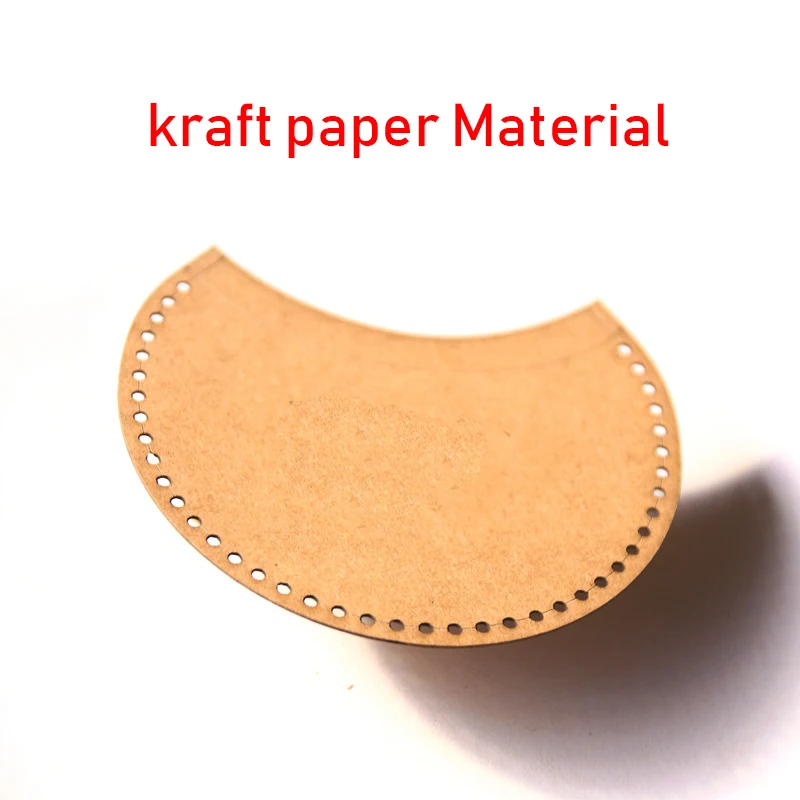 Description Picture 3 of itemDIY Leather Craft Black Briquette Pendant Pattern Die Cutting Sewing Acrylic/Kraft Paper Template LeatherCraft diy kits 8.5x8cm