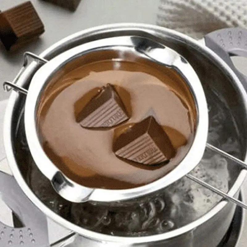 Non-stick Long Handle Wax Melting Pot Stainless Steel Pot DIY Scented Candle Soap Chocolate Butter Handmade Soap Tool