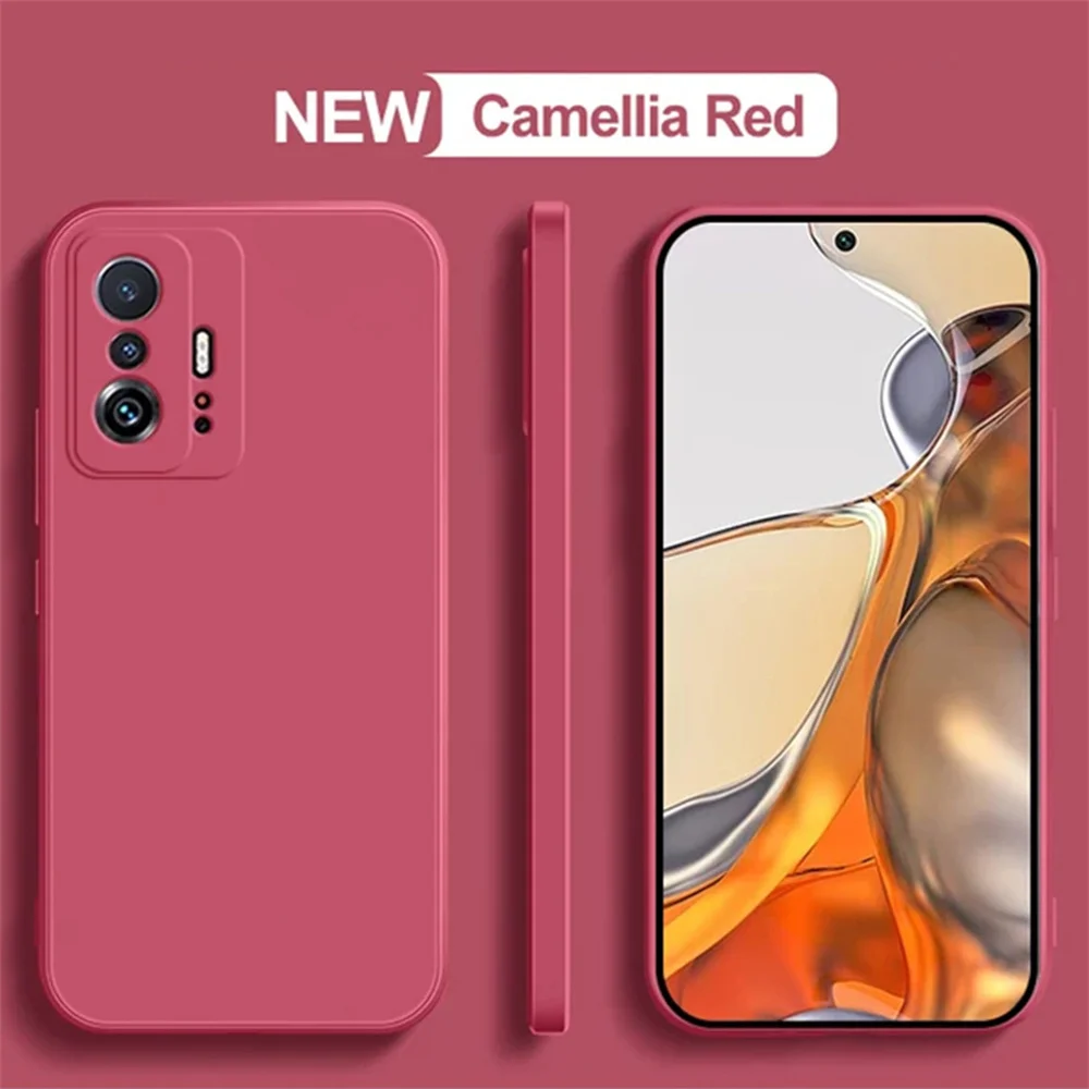 Für Xiaomi 11T 11T Pro Lite Ultra Stoßfest Fall Für Xiaomi Mi 11T 11T Pro Ultra Lite 5G Mi 11T Pro Flüssigkeit Silikon Soft cover – Detail 10