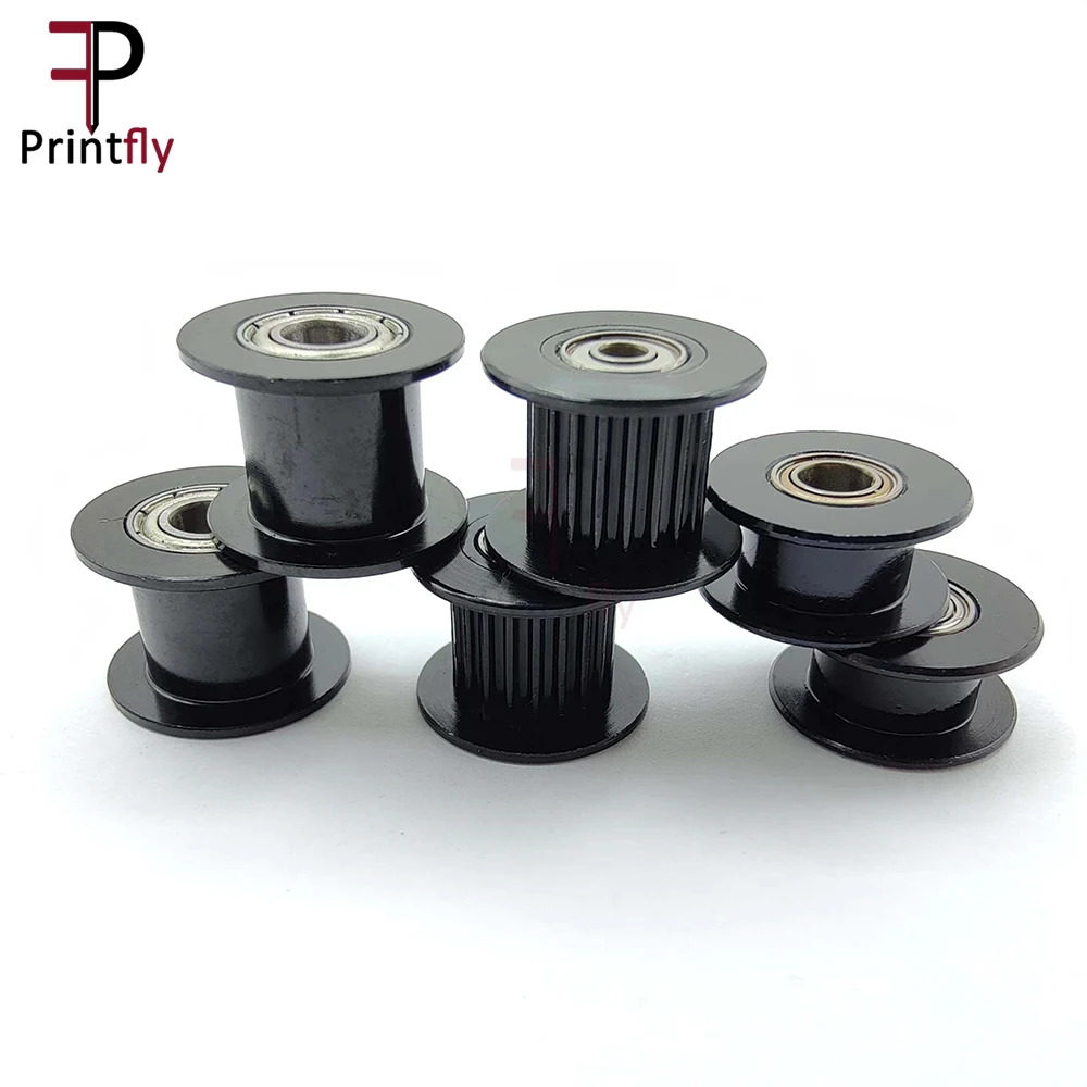 Printfly 2GT Idler Pulley 20Teeth Width 6 10 15mm Bore 3 4 5 6 8mm Bearing Timing belt 3D Printer Accessories Tensioning timing pulley gear part