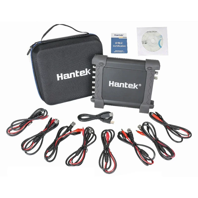 Фото Hantek 1008B 8CH USB Автоматический прибор/DAQ/8CH генератор 8 каналов Автомобильный диагностический осциллограф №3
