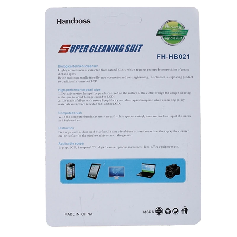 Hot Sale Cleaner Screen Cleaning Tool Set 3PCS LCD Tablet Phone Pad Laptop Computer Keyboard Cleaning 3