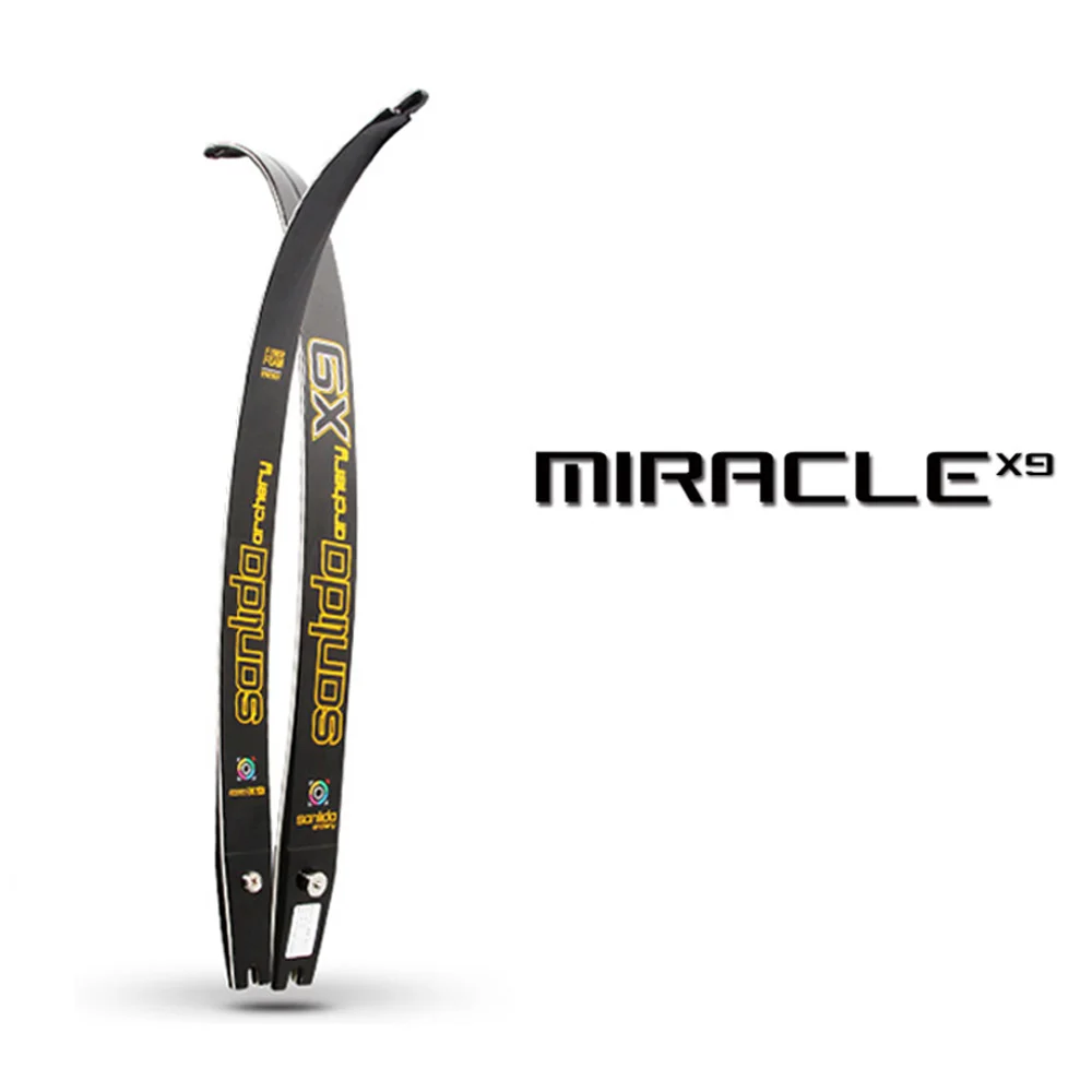 

Лук для стрельбы из лука Sanlida Miracle X9 с конечностями и интерфейсом ILF 66 дюймов 68 дюймов 70 дюймов 16-44 фунтов Рекурсивный лук Охота Стрельба Спорт на открытом воздухе
