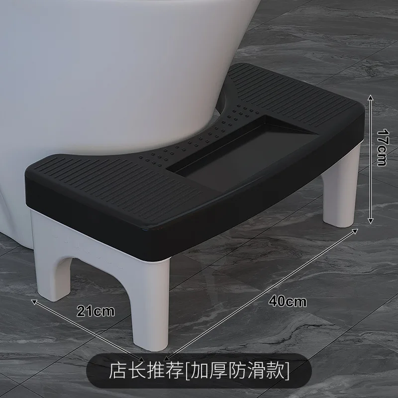Black surface and white legs + non-slip mat