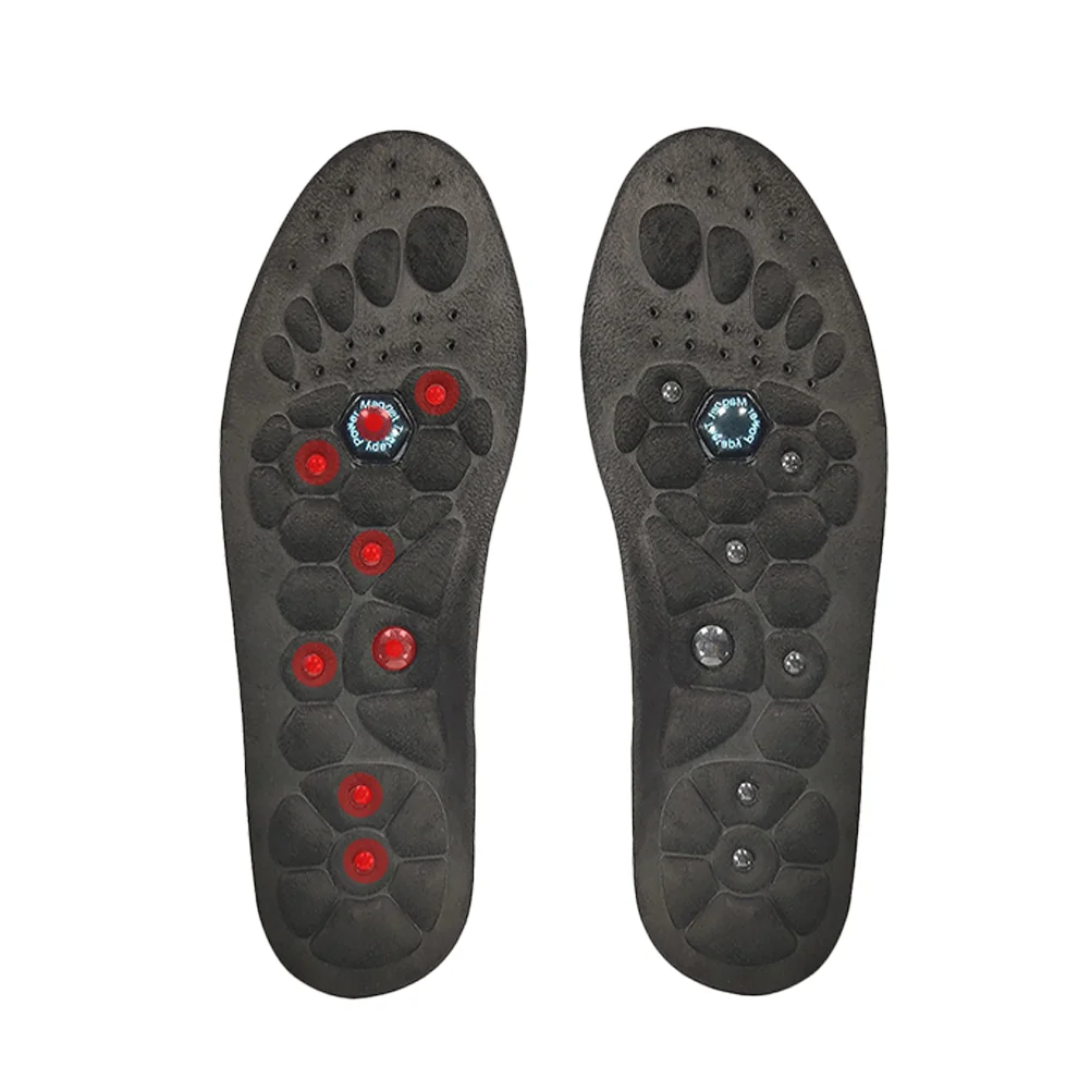 

Accupressure Insoles Shoe Inserts Orthopedic Magnetic Foot Care Massage Plantar Fasciitis Unusual