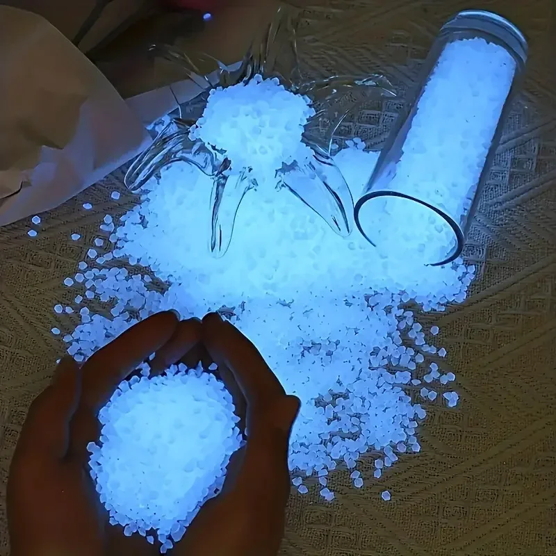 Luminous Sand 3000pcs/Bag Luminous Sand Glow in Dark Pebbles Stone Home Garden Outdoor Path Lawn Decoration Fish Tank Aquarium Decor 3-5mm