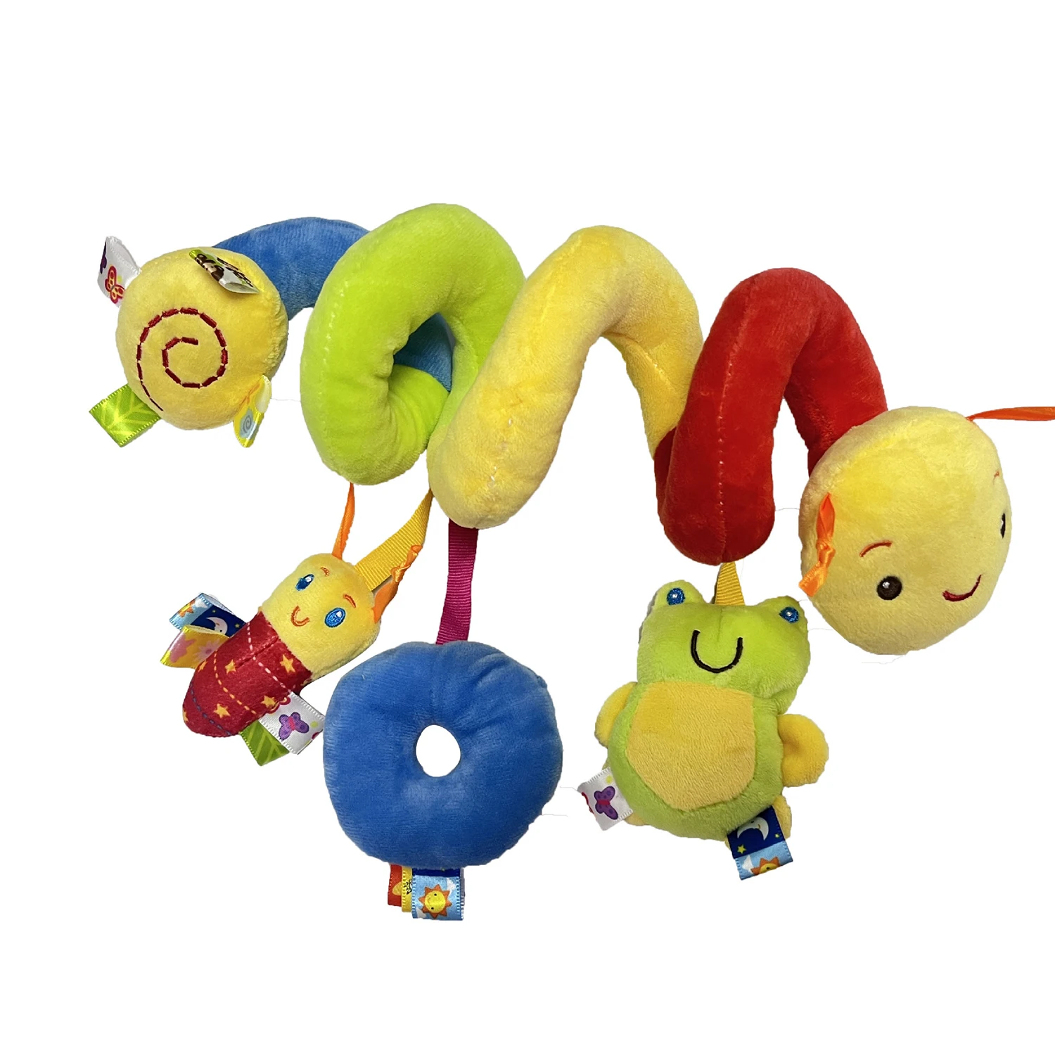 Дитяче ліжечко Підвісні брязкальця Іграшки Автокрісло Іграшка М'які мобільні коляски Ліжечко Спіральна іграшка Коляска Підвісні ляльки для немовлят Подарунок новонародженому