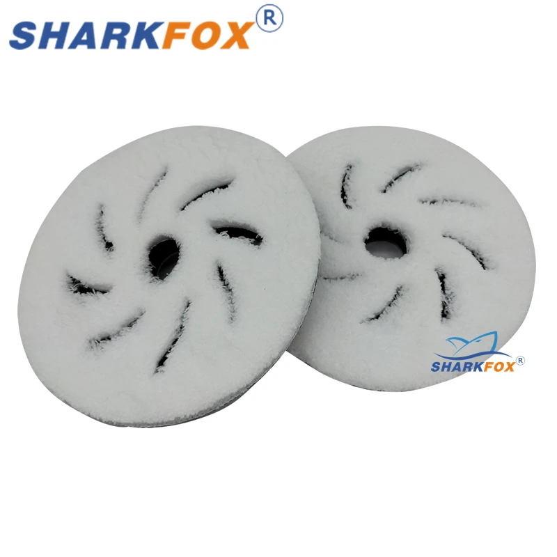 Microfiber Polishing Pad Polishing Disc 5inch(125mm) Sharkfox For DA/RO Car Polisher