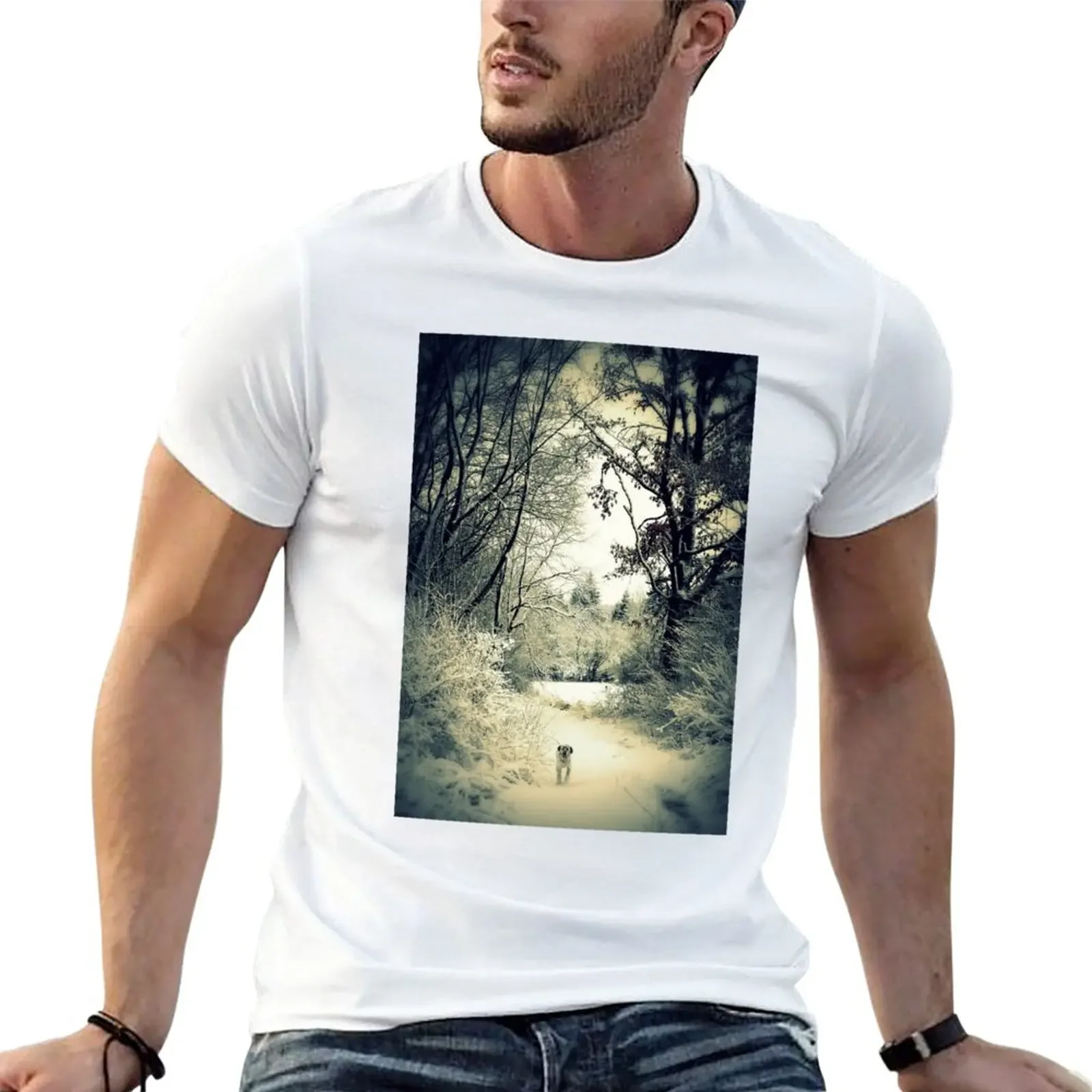 

Winter Walk With Julius T-Shirt sublime for a boy cute clothes men t shirts