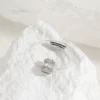 New Hot Sell Sweet Trendy Women's Ring Fashion Invisible Transparent  rope Square Zircon Rings Jewelry for Woman lady  Accessory 3
