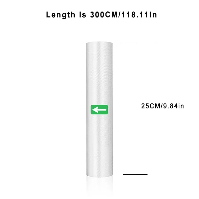 Premium Sous Vide Vacuum Sealer Roll Bags for Food Storage and Preservation