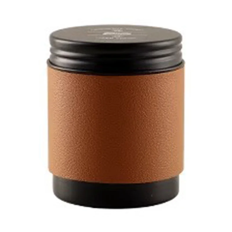 Storage jar Portable Aluminum Coffee Bean Storage Jar Threaded Seal Moisture Proof Compact Multi Functional Freshness Preservation