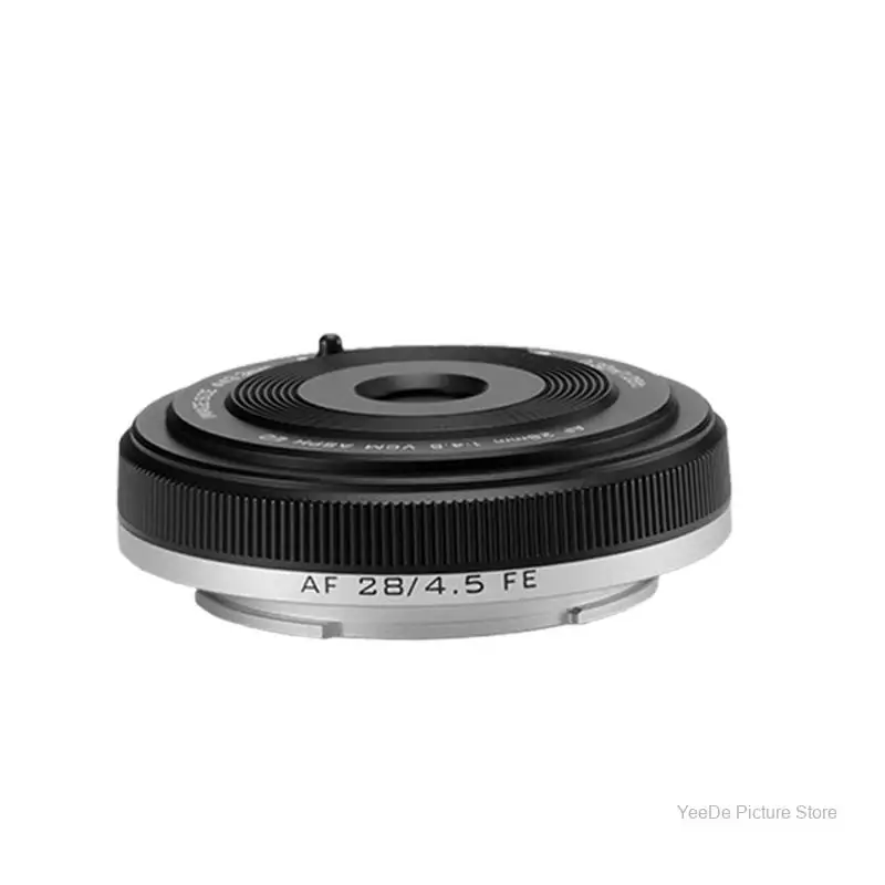빌트록스 AF 28mm F4.5 자동 초점 풀프레임 초슬림 렌즈 ( E 마운트, 후지 XF L 마운트 카메라용, A7C, ZVE-10 호환)