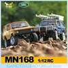 MN MODELl New MN168 NEW 1/12 Rc Car 4WD Remote Controlled Crawler Car Off Road Vehicle Full Proportion Climbing Car Toys Gift 1