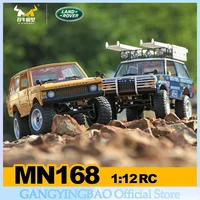 MN MODELl New MN168 NEW 1/12 Rc Car 4WD Remote Controlled Crawler Car Off Road Vehicle Full Proportion Climbing Car Toys Gift 1