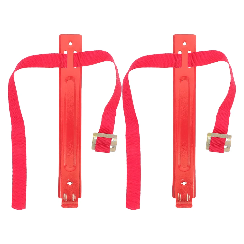 2pcs Heavy Duty Fire Extinguisher Wall Mount Bracket Iron Hook Hanger 2KG 3KG 4KG Universal Holder for Home