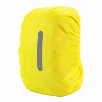 【P2】Large Capacity Backpack Waterproof Cover Night Travel Safety Backpack Rainproof Cover Dustproof Backpack with Multiple Color 1
