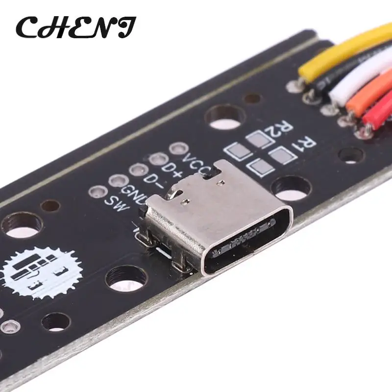 키보드용 C 타입 커넥터 키 라인 분리형 모듈, USB 포트 케이블 분리 모듈