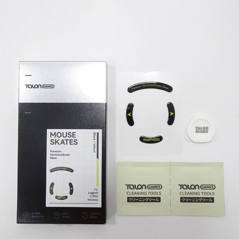 

TALONGAMES Glass Mouse Skates Mouse Feet Curved for GPRO Mouse