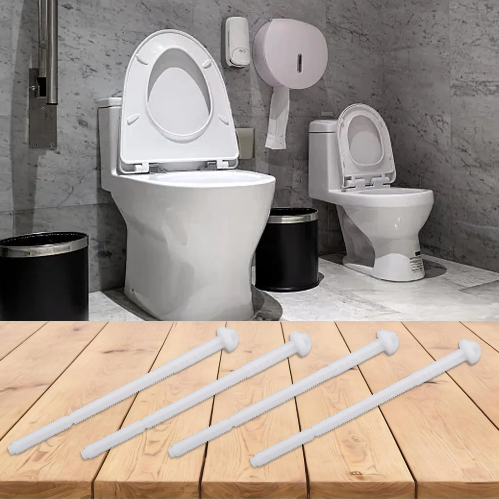 4pcs Flush Rods For GEBERIT For Delta Twinline Push Rod Presser Bar 240.074.00.1 Bathroom Fixture Accessories