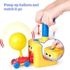 Kid's Balloon Power Starter Car Balloon Air Inflator Hand Push Mini Plastic Air Power Balloon Racing Car Toys Gift for Children 2