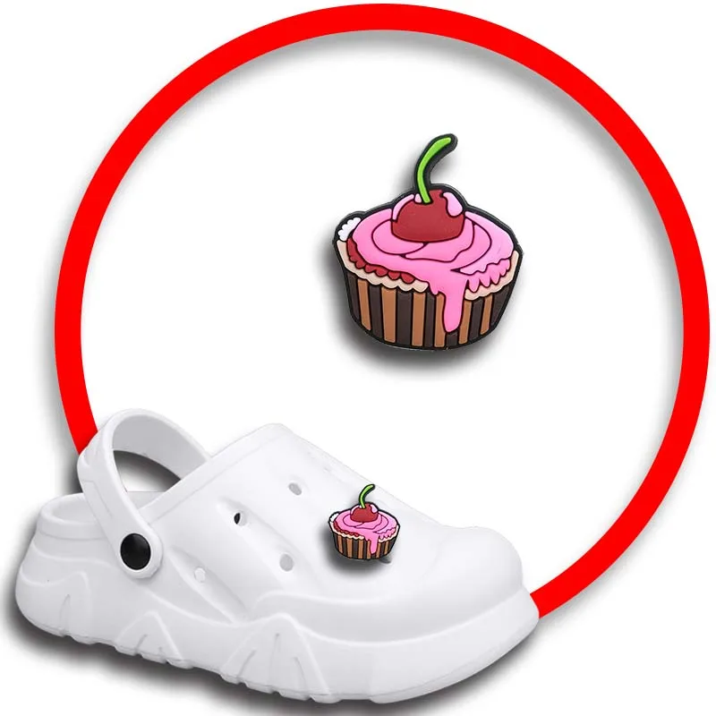 

Упаковка булавок для Crocs, шармы, аксессуары для обуви, украшение для еды, джинсы, женские сандалии, пряжка, Детские сувениры, мужские значки, подарок для мальчиков и девочек