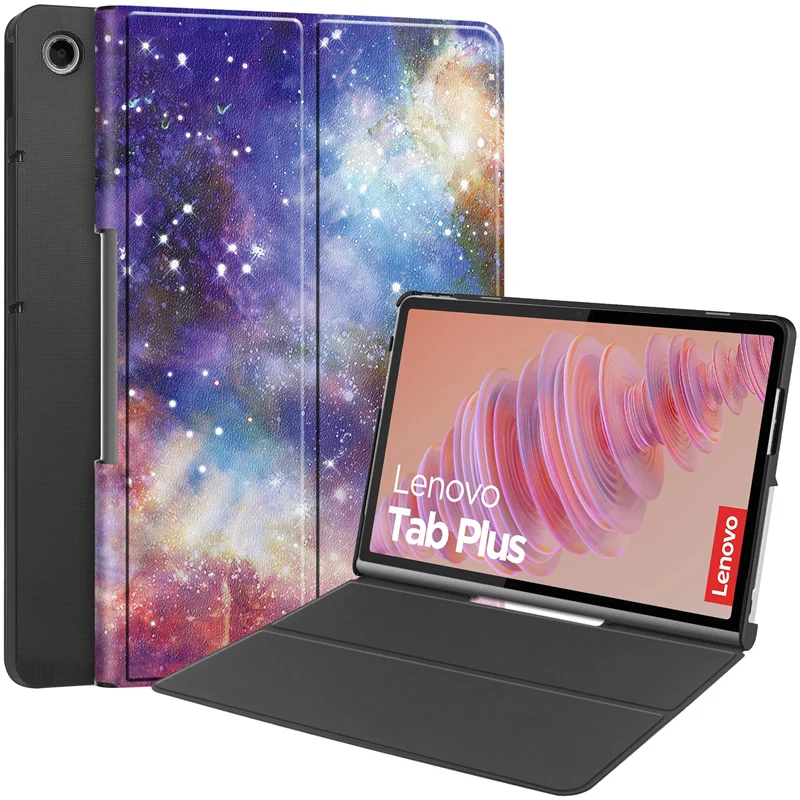 Lenovo Tab Plus 11.5 Fashion PU Leather Stand Case Cover