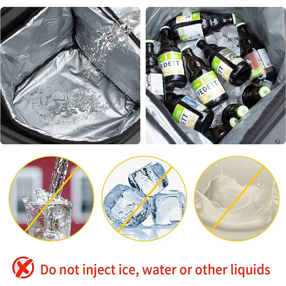 For Tesla Model Y Juniper Model 3 Highland Frunk Cooler Organizer Insulation Bag Front Trunk Storage Cooler Bag for Tesla Y 3 — view 4