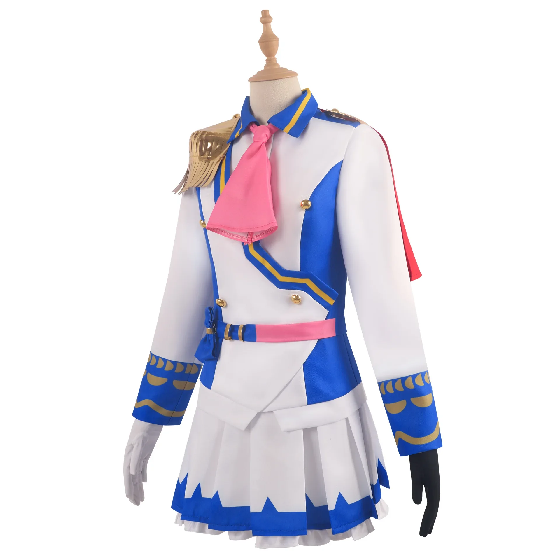 Uma Musume: Pretty Derby Tokai Teio | School Uniform Cosplay Costume Set 37 Uma Musume Pretty Derby School Uniform Cosplay Costume for Women (Unofficial)