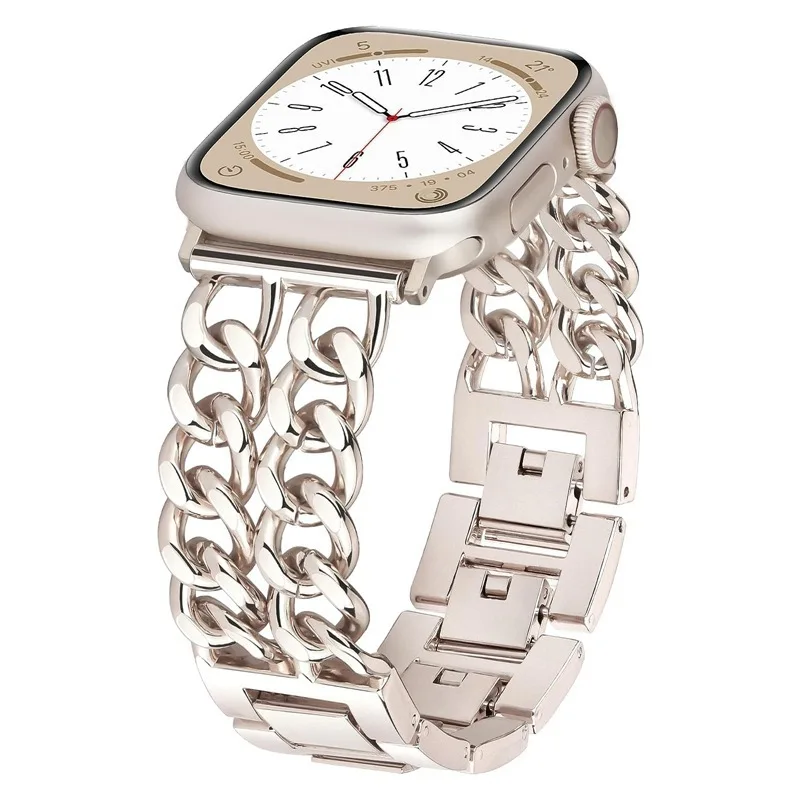 Luxury Elegant Women's Stainless Steel Bracelet Strap