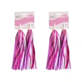4PCS Pink Purple